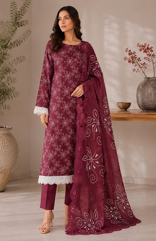 Burgundy Bloom