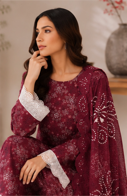 Burgundy Bloom